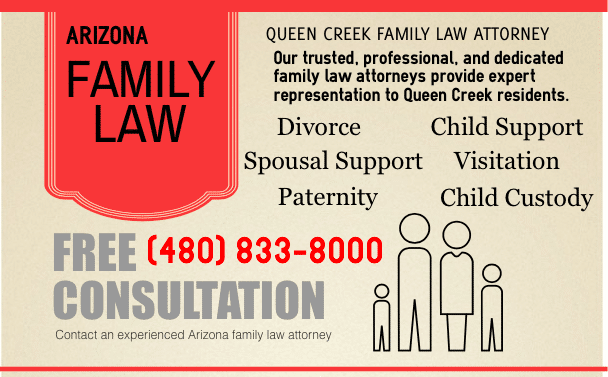 Queen Creek Family Law Attorney infographic