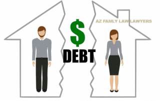 divorce and debt blog