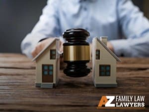 Making a property division in an Arizona divorce