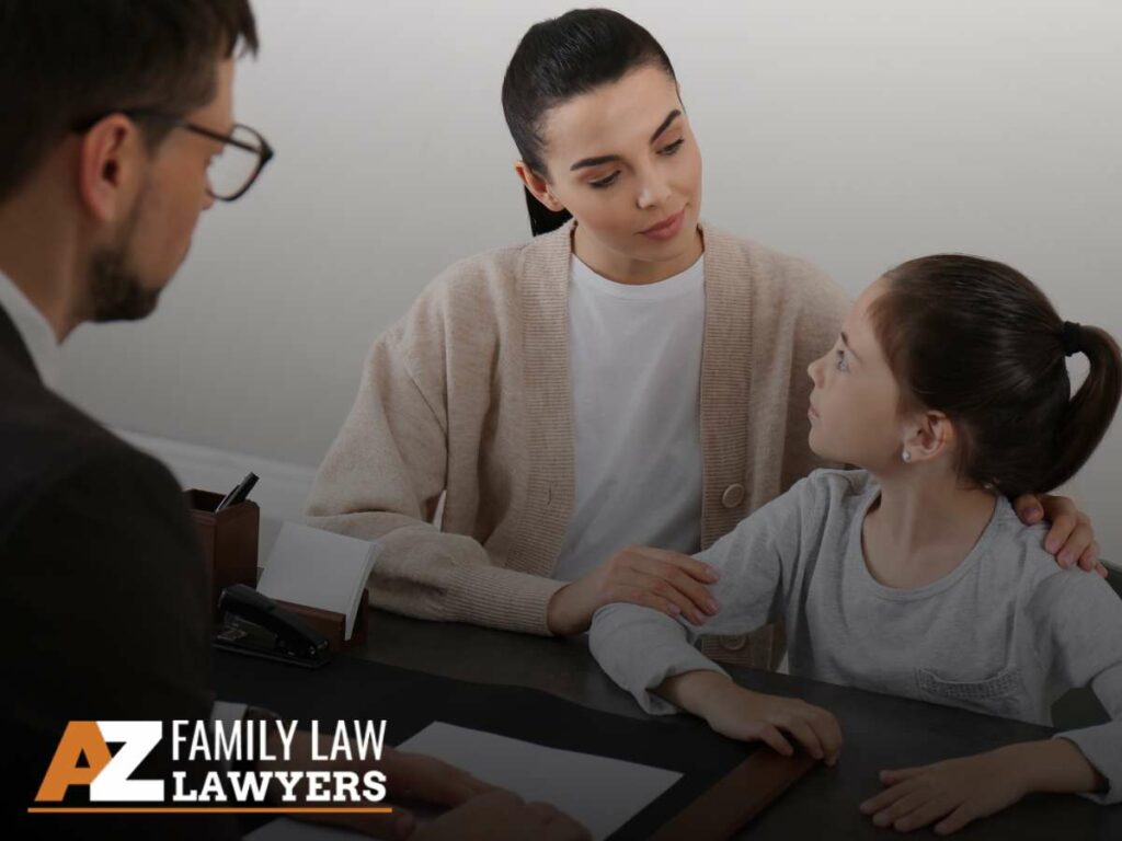 Arizona Child Custody Consultation with Family Lawyer and Child