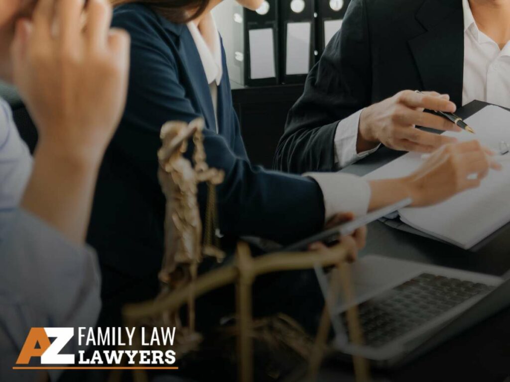 Lawyers Discussing The Four Horsemen Of Divorce