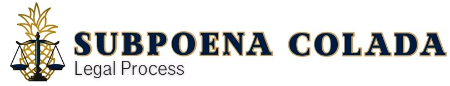 Subpoena Colada, certified process servers serving Maricopa County and all of Arizona